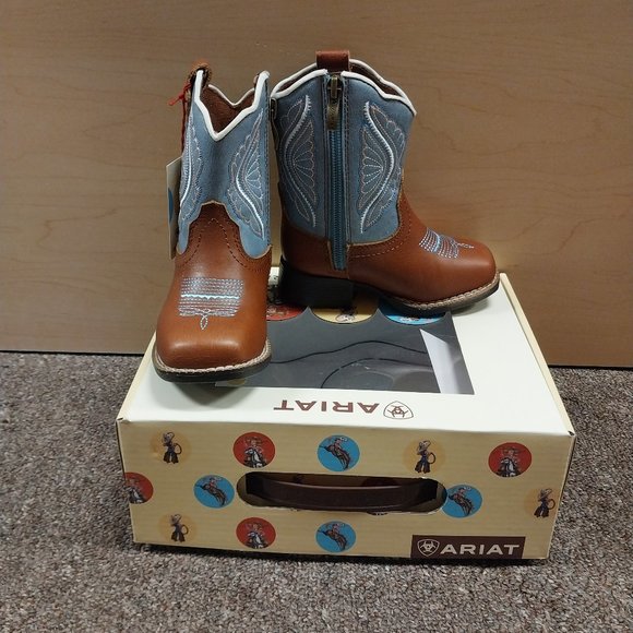 Ariat Lil' Stomper Toddler Shelby Western Cowboy Boot